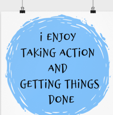25 Taking Action Affirmations